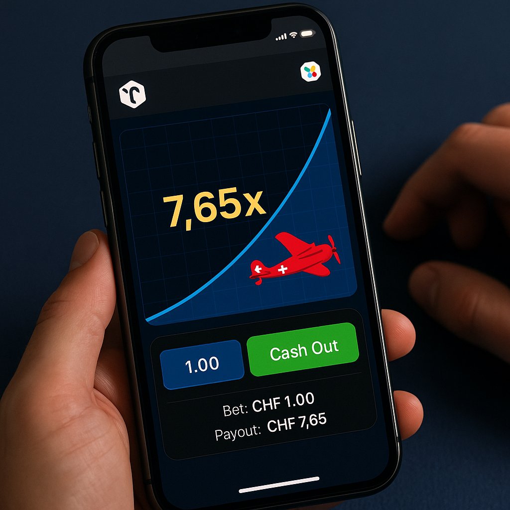 Aviator mit TWINT Schweiz Spielen — Das Crash Game mit Schweizer App