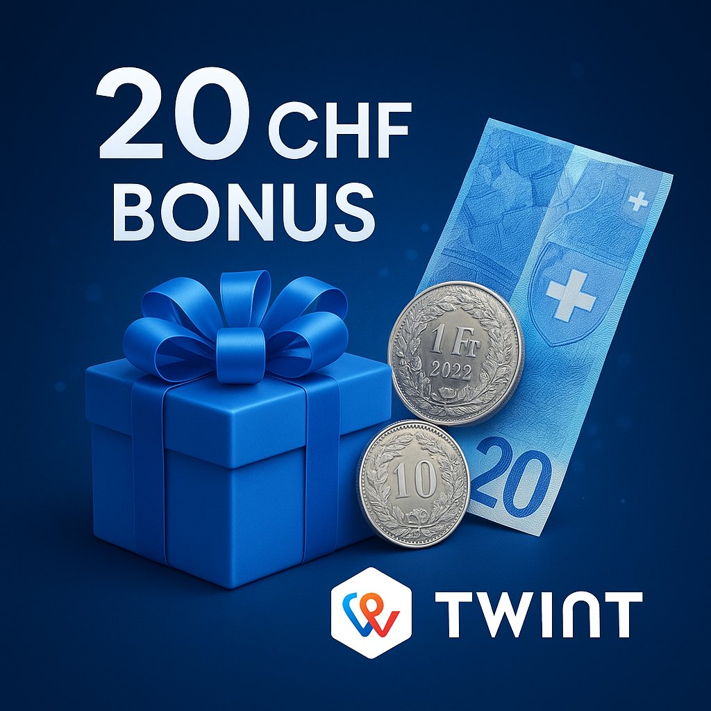 20 CHF Casino Bonus Ohne Einzahlung TWINT Schweiz — Exklusives Angebot
