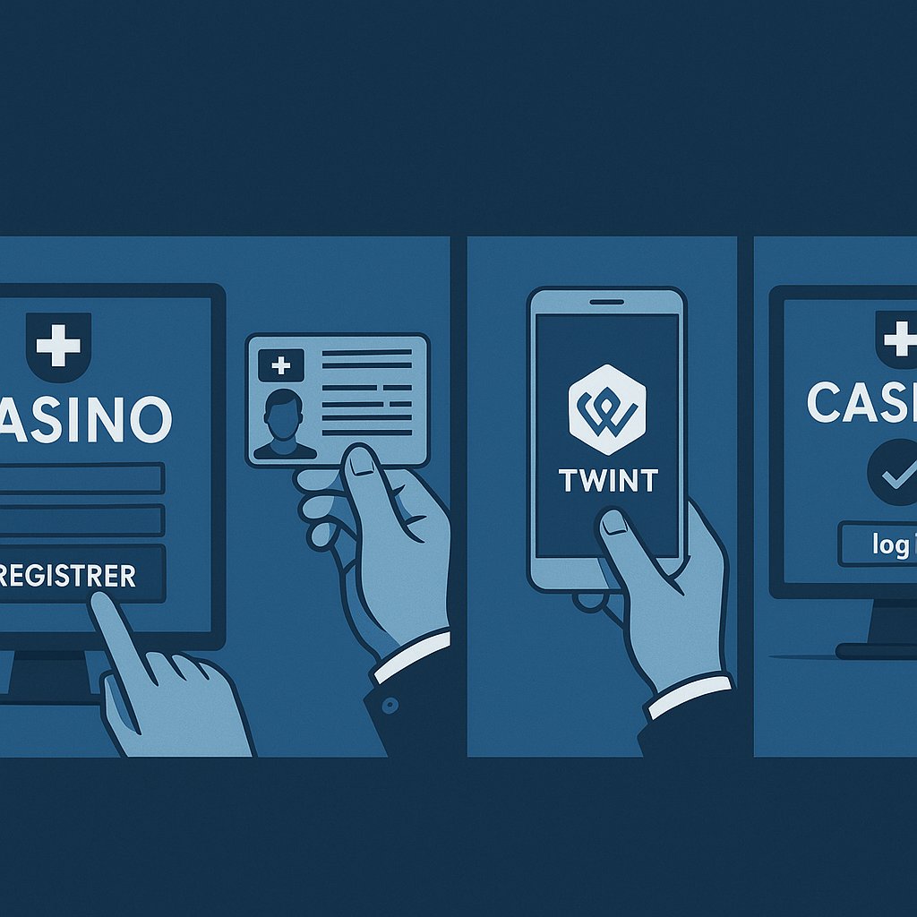 Casino TWINT Registrierung Schweiz — Schritt für Schritt Anmeldung