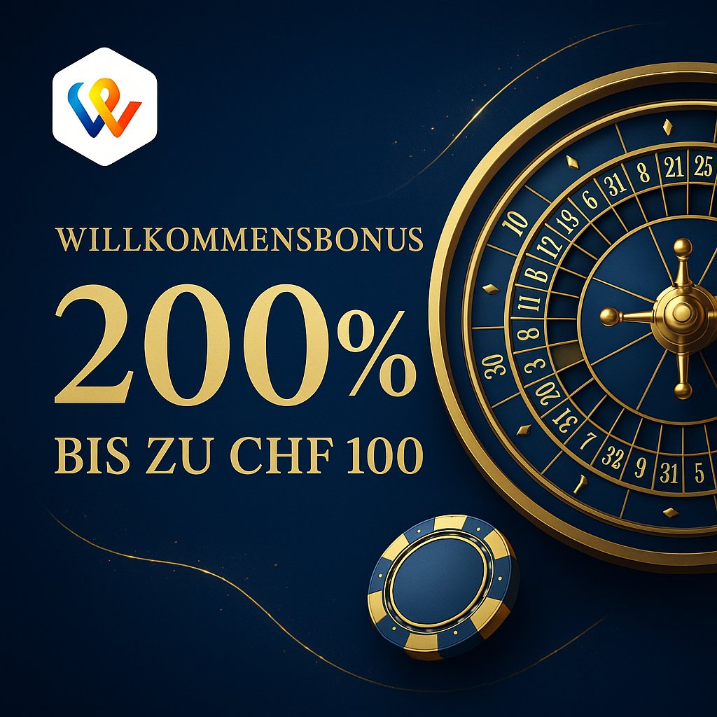 Willkommensbonus Casino TWINT Schweiz — Verdoppeln Sie Ihre Erste Einzahlung