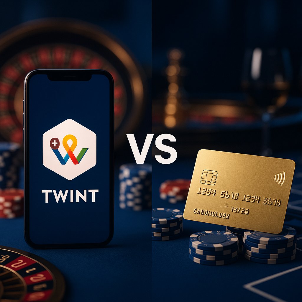TWINT vs Kreditkarte Casino Schweiz — Was Ist Besser zum Spielen?