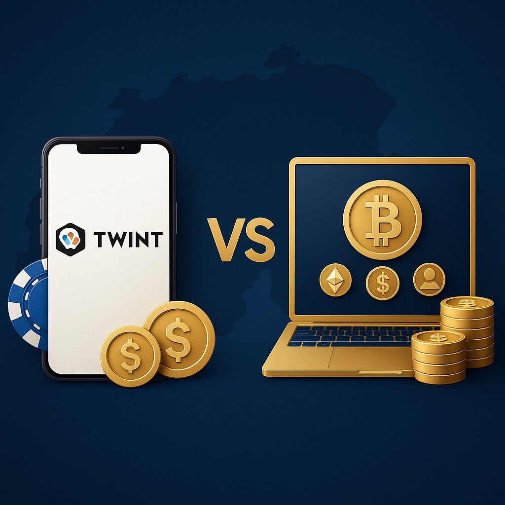 TWINT oder Krypto Casino Schweiz — Zwei Zahlungsrevolutionen im Vergleich