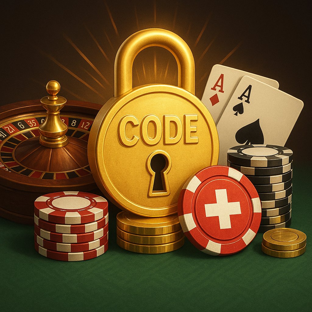 Code Promo Casino Suisse — Codes Exclusifs Vérifiés pour Résidents Suisses