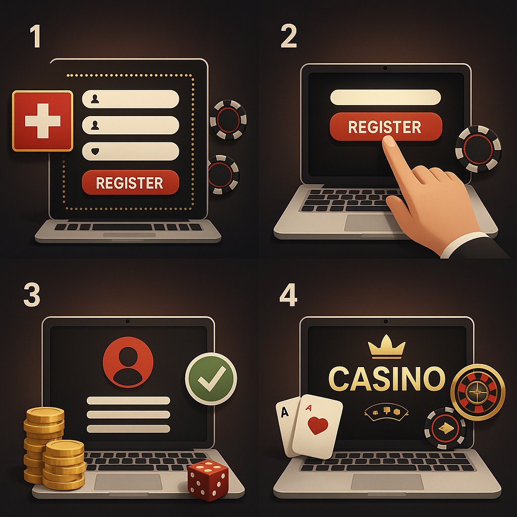 S'Inscrire dans un Casino Suisse — Guide Étape par Étape