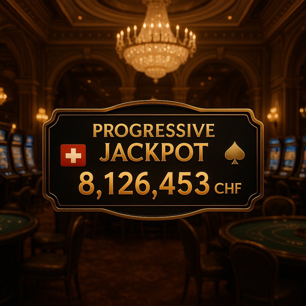 Jackpots Progressifs Casino Suisse — Gagnez des Millions