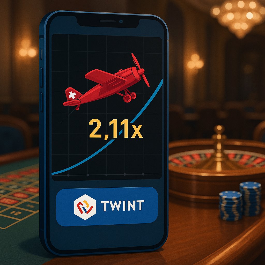 Jouer à Aviator avec TWINT en Suisse — Le Crash Game et l'App Suisse