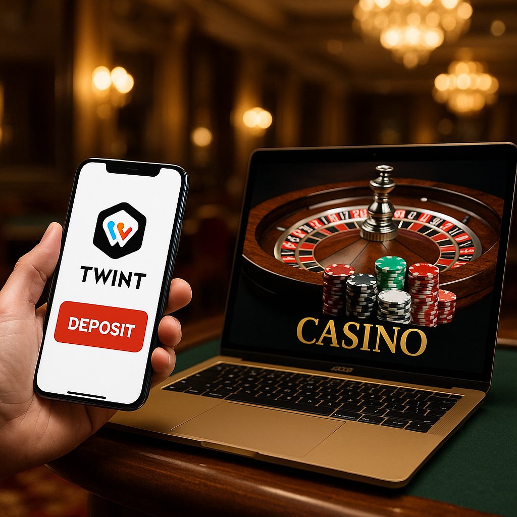 Casino avec TWINT Suisse — Payer via l'Application Mobile Suisse